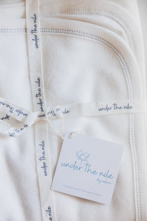 Brushed Terry Blanket - Off White