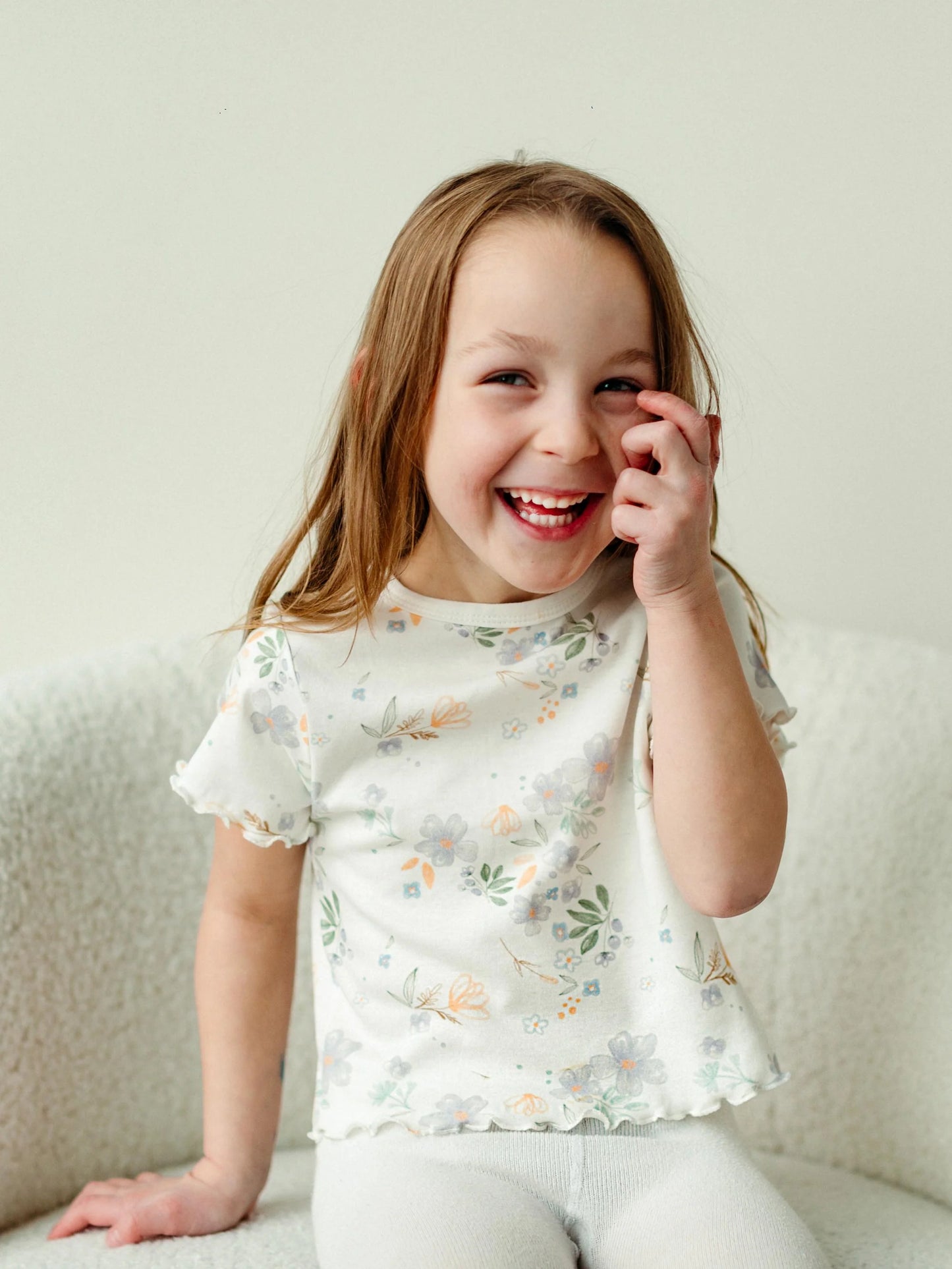 Girls T-Shirt - Modern Daisy