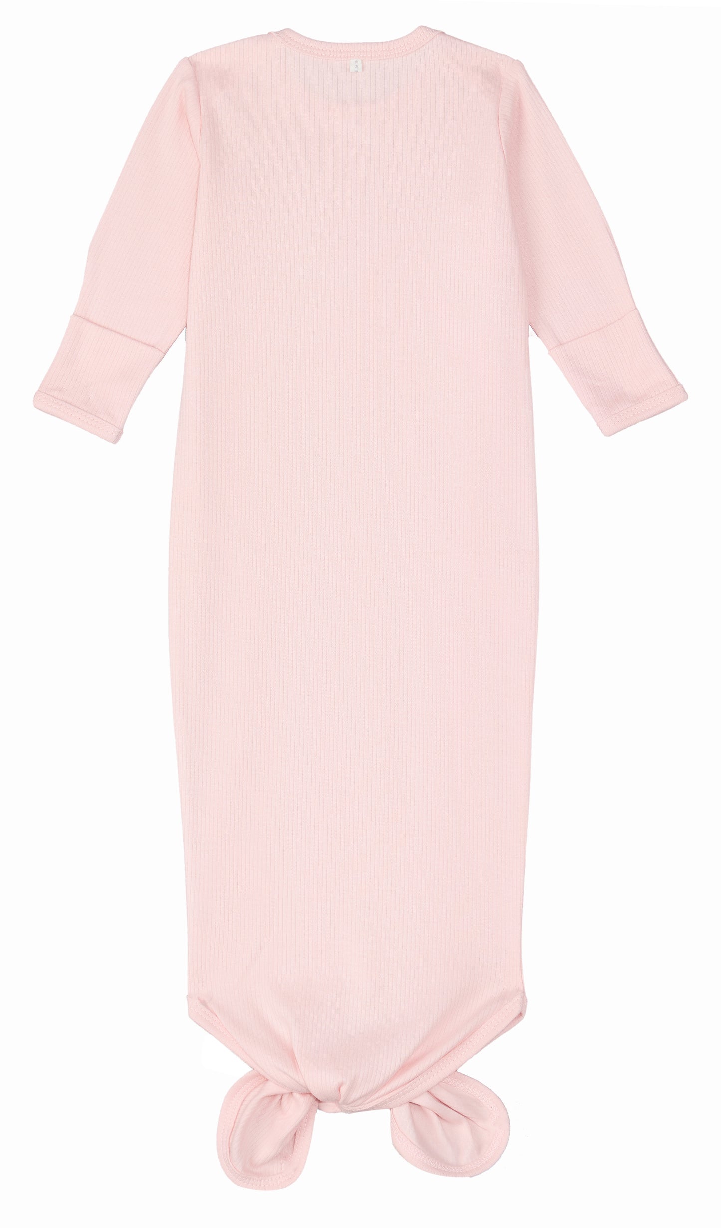 Knotted Gown and Beanie - Delicate Pink