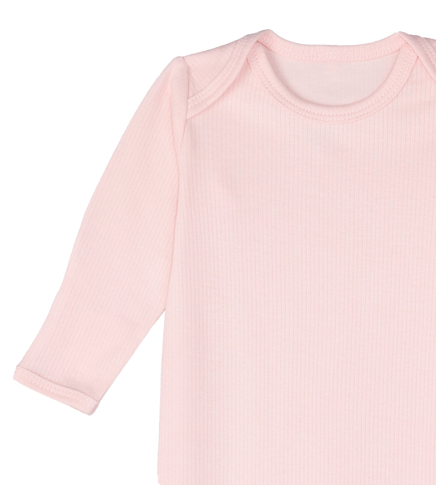 Knotted Gown and Beanie - Delicate Pink