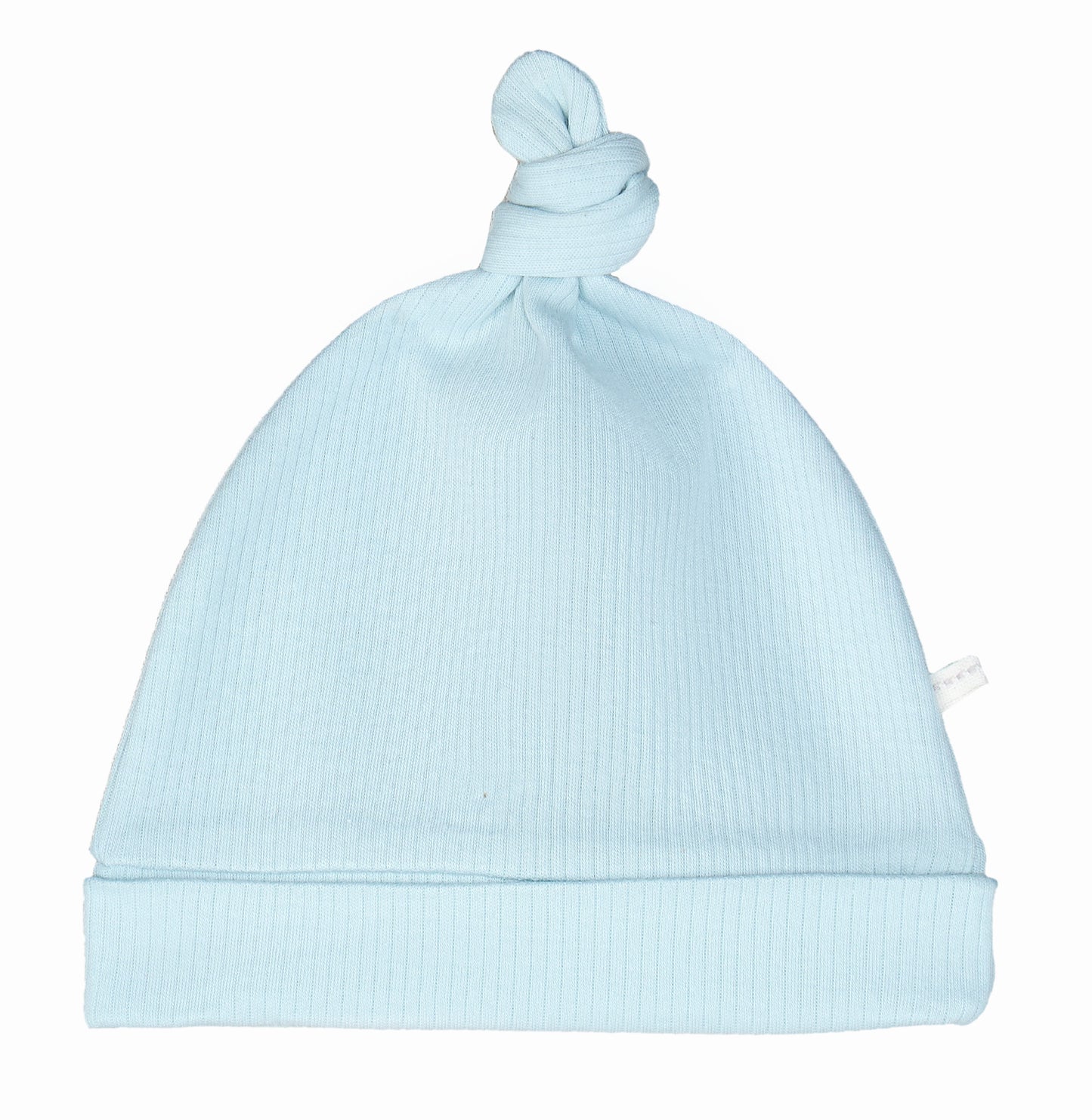 Knotted Gown and Beanie - Pearl Blue