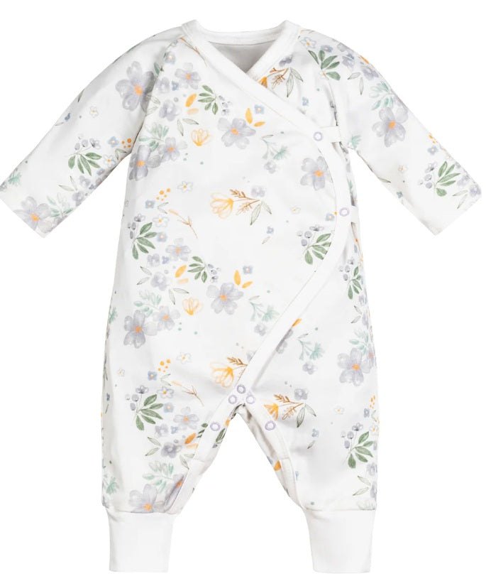 Side Snap Kimono - Modern Daisy