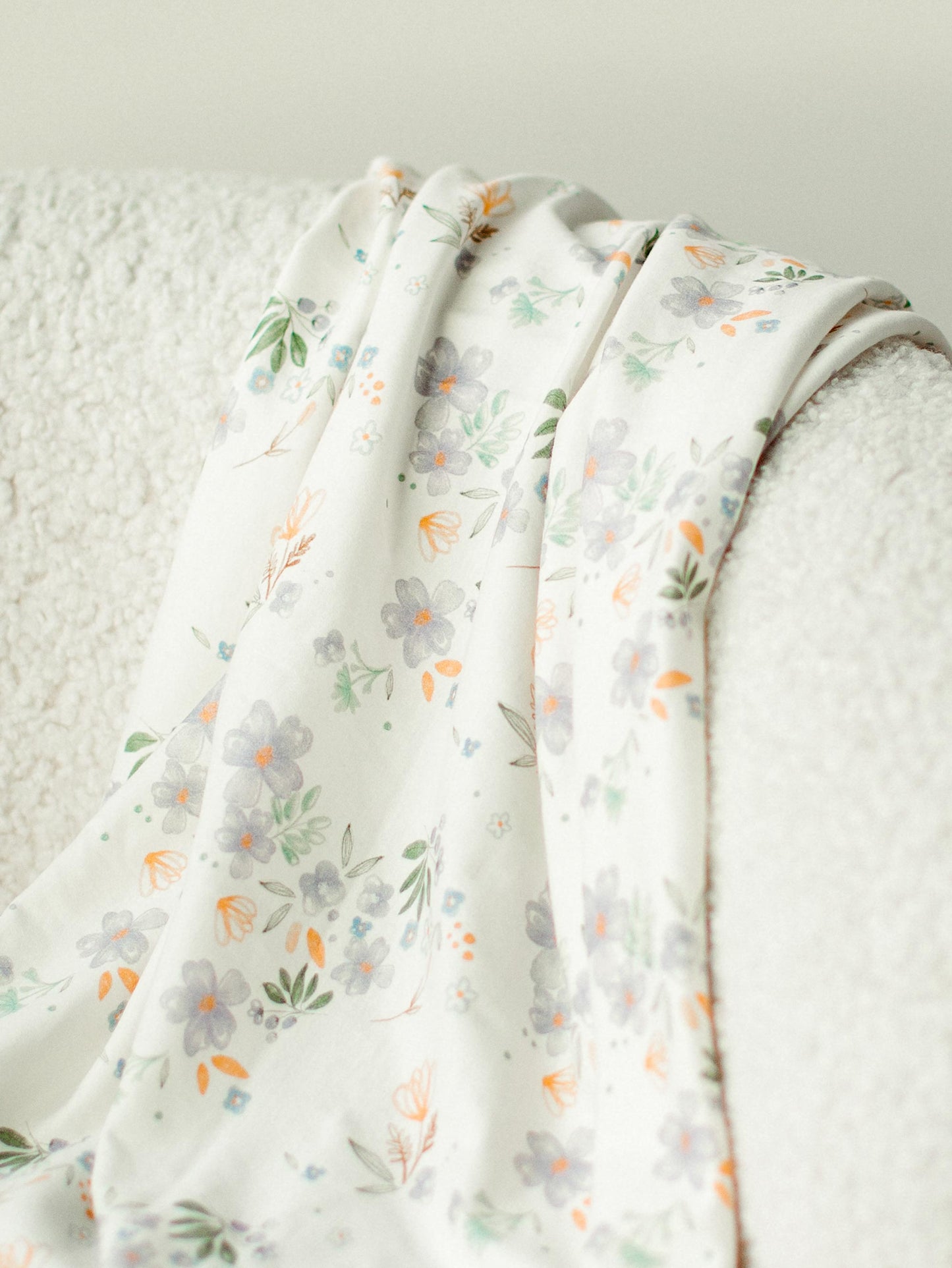 Baby Swaddle Blanket - Modern Daisy