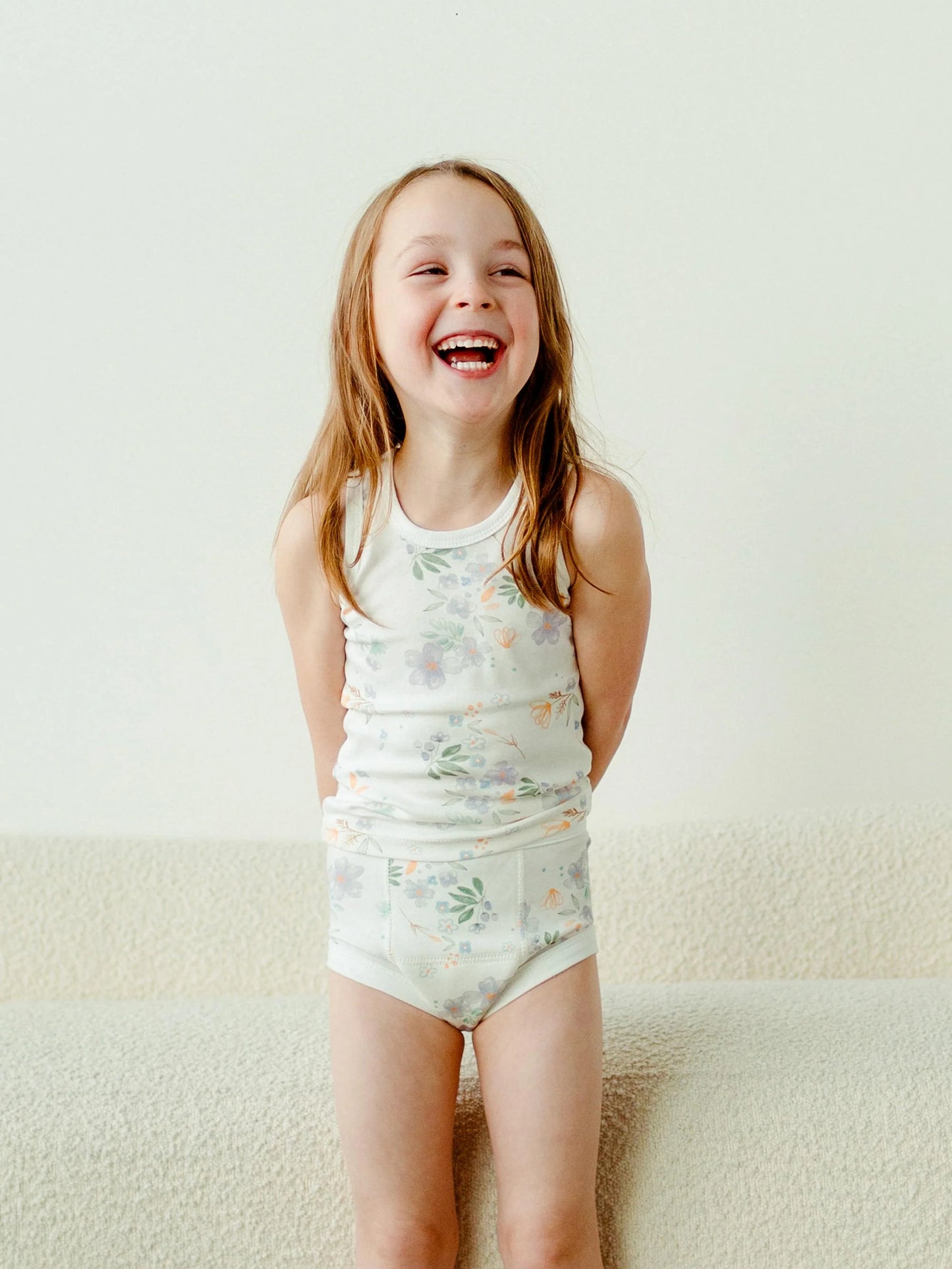 Girls Undershirt - Modern Daisy