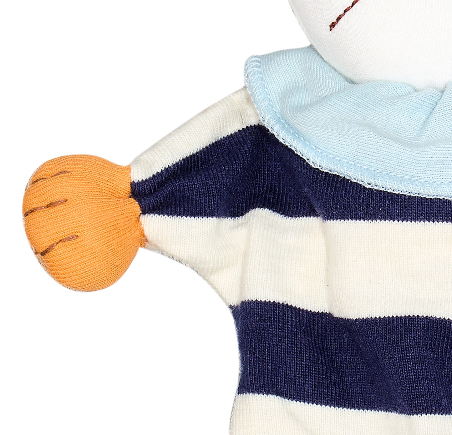 Kitty - Navy Blue & White Stripes
