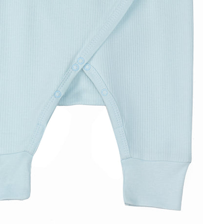 Side Snap Kimono - Pearl Blue