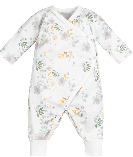 Side Snap Kimono - Modern Daisy