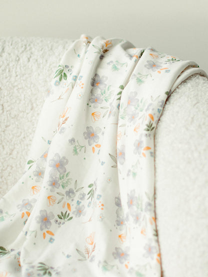 Baby Swaddle Blanket - Modern Daisy
