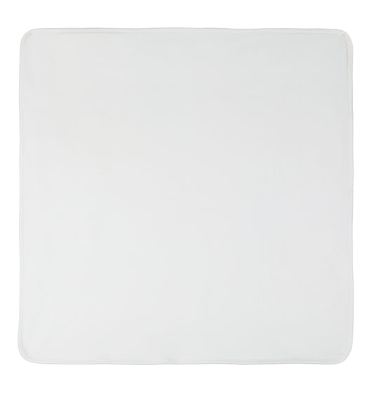 Brushed Terry Blanket - Off White