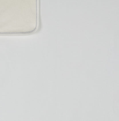 Brushed Terry Blanket - Off White
